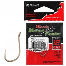 MIKADO - Háčik s protihrotom Method Feeder 36 veľ. 10 BR 10 ks