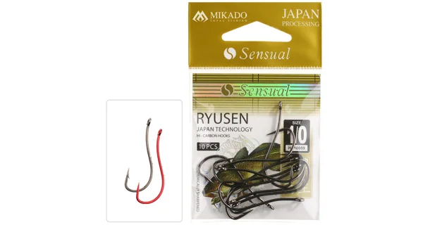 MIKADO - Háčik Sensual Ryusen s očkom veľ. 1/0 10 ks