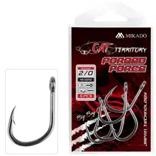 MIKADO - Háčiky Cat Territory Forged Force BN veľ. 2/0 5 ks