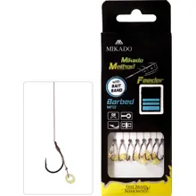 MIKADO - Hotový náväzec Method Feeder s gumkou 10 cm veľ. 4 8 ks