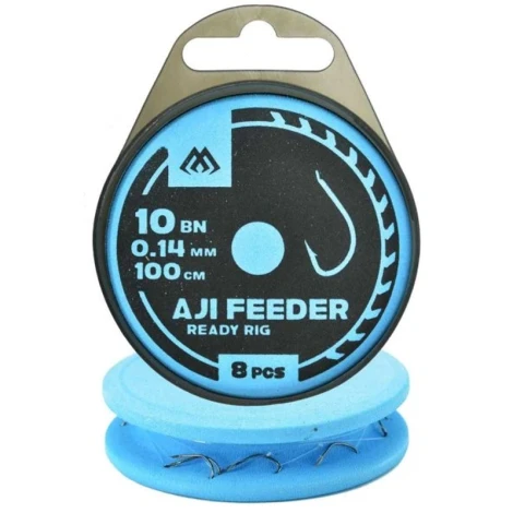 MIKADO - Hotový náväzec Ready Rigs AJI Feeder 0,16 mm 100 cm veľ. 8 8 ks