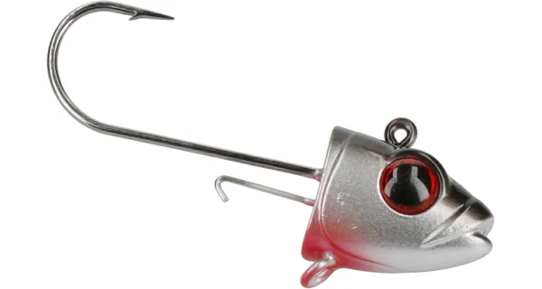 MIKADO - Jigová Hlavička Jaws Vertical 60 g veľ. 5/0 Natural Roach 2 ks