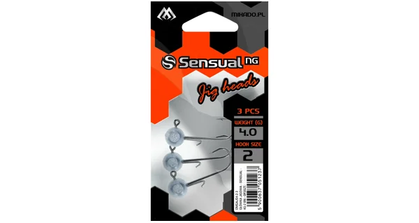 MIKADO - Jigová hlavička Sensual 2 g veľ. 2/0 3 ks