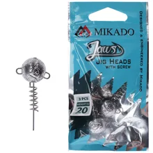 MIKADO - Jigová skrutková hlavička With Screw 10 g 3 ks