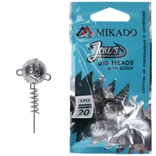 MIKADO - Jigová skrutková hlavička With Screw 10 g 3 ks