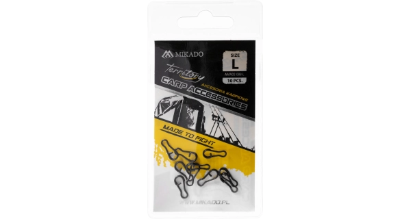 MIKADO - Karabína Quick Clip veľ. M 11 kg 10 ks