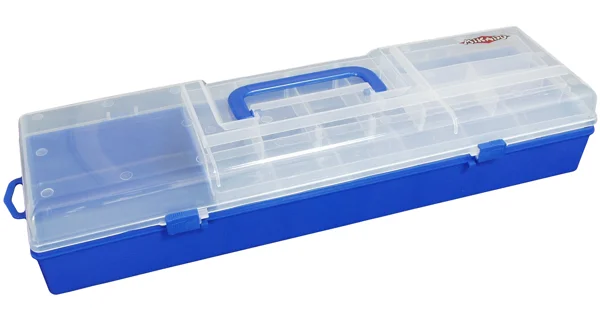 MIKADO - Krabička ABM 303 (44 x 13 x 8 cm) - Modrá