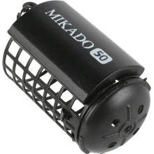 MIKADO - Kŕmidlo okrúhle s dnom 10 g 1 ks Čierne