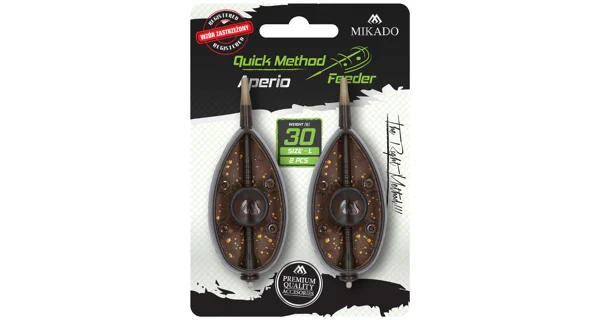 MIKADO - Kŕmidlo Quick Method Feeder Aperio veľ. L 40 g 2 ks
