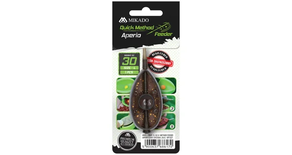 MIKADO - Kŕmidlo Quick Method Feeder Aperio veľ. L 40 g