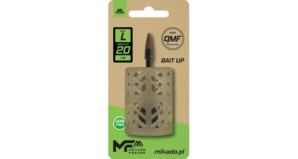 MIKADO - Krmítko Bait Up Feeder QMF veľ. L 20 g
