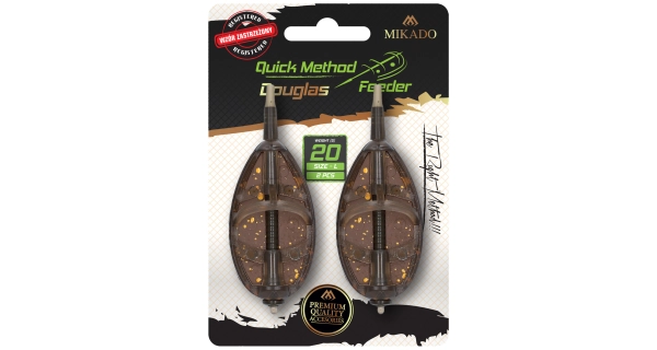 MIKADO - Krmítko Method Feeder Douglas QMF veľ. L 30 g 2 ks