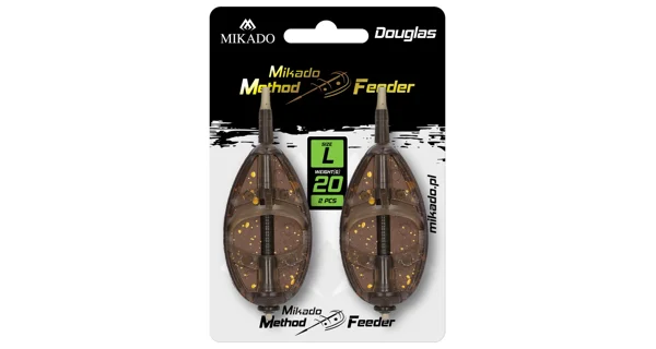 MIKADO - Krmítko Method Feeder Douglas veľ. L 40 g 2 ks