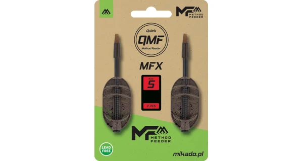 MIKADO - Krmítko Method Feeder MFX QMF 20 g veľ S 2 ks