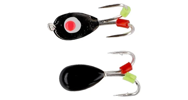 MIKADO - Marmyška Ice Bug 4 mm Čierna/Čierna 4 ks