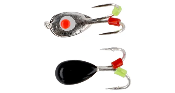 MIKADO - Marmyška Ice Bug 4 mm Čierna/Strieborná 4 ks