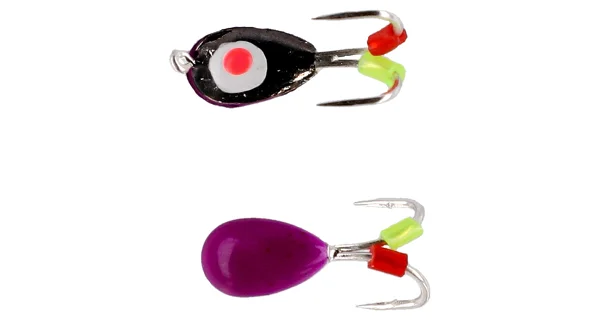 MIKADO - Marmyška Ice Bug 4 mm Fialová/Čierna 4 ks