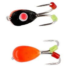 MIKADO - Marmyška Ice Bug 4 mm Oranžová/Čierna 4 ks