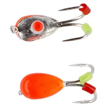 MIKADO - Marmyška Ice Bug 4 mm Oranžová/Strieborná 4 ks