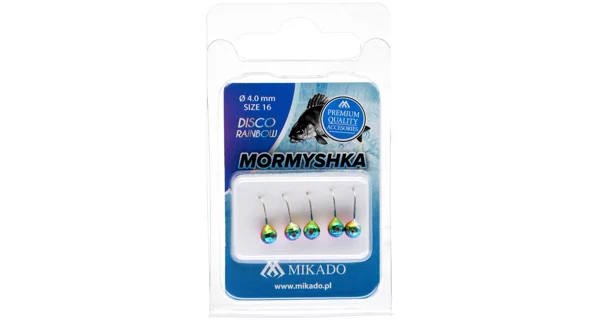 MIKADO - Marmyška Okrúhla Disco 4,0 Rainbow 5 ks
