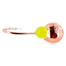 MIKADO - Marmyška Round Disco Mormyshka 0,6 g 16 mm Copper 5 ks