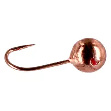 MIKADO - Marmyška Round Mormyshka 0,5 g 16 mm Copper 5 ks