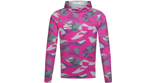 MIKADO - Mikina s kapucňou a nákrčníkom s UPF Filtrom Lady Camo veľ. 2XL