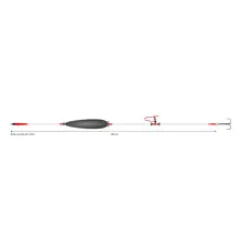 MIKADO - Nadväzec SET SUMEC MONO CATFISH SET II-ADJUSTABLE COMBI RIG WITH RATTLE 200 cm 10 g 100 kg TROJHÁČKY: 2/0