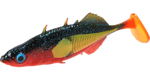 MIKADO - Nástraha Real Fish Stickback 5 cm Red Killer 5 ks