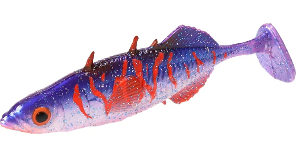 MIKADO - Nástraha Real Fish Stickleback 5 cm Bloody Violet 5 ks