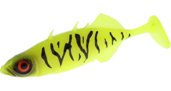 MIKADO - Nástraha Real Fish Stickleback 5 cm Fluo Tiger 5 ks
