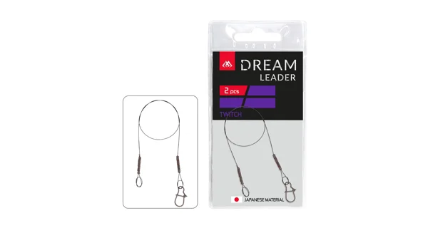 MIKADO - Náväzec Dream Leader Twitch 12 kg 30 cm 2 ks