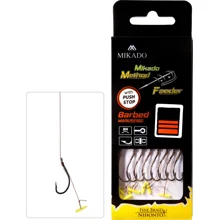 MIKADO - Náväzec Method Feeder RIG Push Stop 10 cm 0,12 mm veľ. 12 8 ks