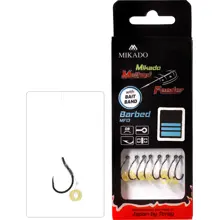 MIKADO - Náväzec Method Feeder s gumkou 0,28 mm 10 cm veľ. 4 8 ks