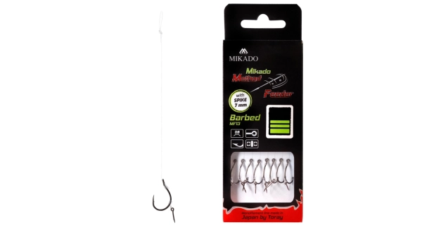 MIKADO - Náväzec MF13 s ihlou 0,23 mm 10 cm veľ. 12 8 ks