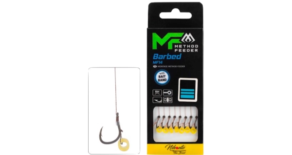 MIKADO - Náväzec MF14 0,12 mm 10 cm veľ. 10 8 ks