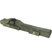 MIKADO - Obal na prúty 3 komorový Green 160 cm