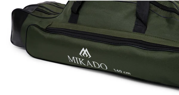 MIKADO - Obal na prúty 3 komorový Stiffed Green 120 cm