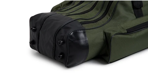 MIKADO - Obal na prúty 3 komorový Stiffed Green 140 cm