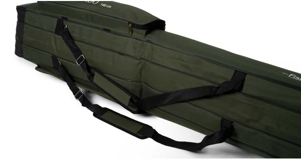 MIKADO - Obal na prúty 3 komorový Stiffed Green 140 cm