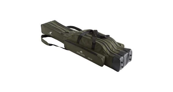 MIKADO - Obal na prúty 3 komorový Stiffed Green 150 cm