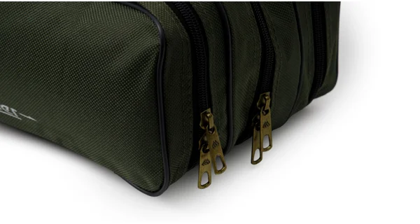 MIKADO - Obal na prúty 3 komorový Stiffed Green 150 cm