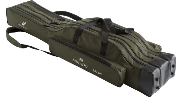 MIKADO - Obal na Prúty 3 Komory Stiffed Green 160 cm