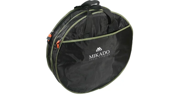 MIKADO - Obal na Vezierok Okrúhly Black/Green 2 Komorový (63 x 17 cm)