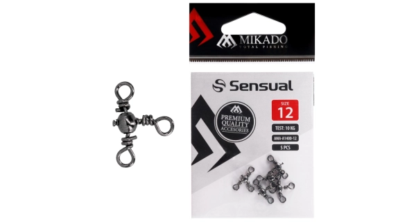 MIKADO - Obratlík Barrel trojitý veľ. 2 5 ks