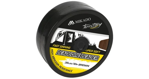 MIKADO - Olovnená šnúra Leadcore Leader 45 lb 10 m Hnedá