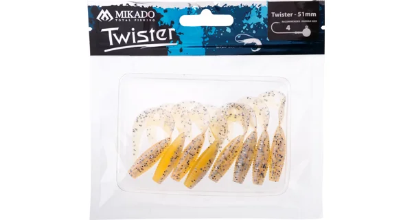 MIKADO - Pezon Twister 5,1 cm Salty Carmel