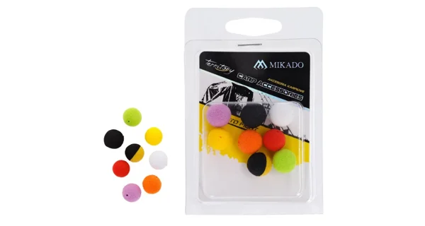 MIKADO - Plávajúca pena 12 mm Mix 8 ks