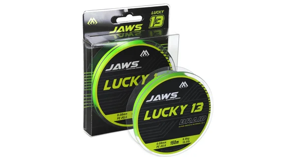 MIKADO - Pletená Šnúra Jaws Lucky 13 150 m 0,10 mm/8,70 kg