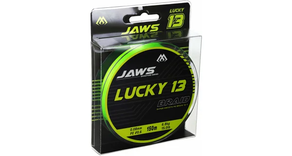 MIKADO - Pletená Šnúra Jaws Lucky 13 150 m 0,18 mm/15,0 kg